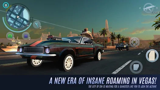 تحميل لعبة جانجستر فيجاس Gangstar Vegas Apk مهكرة للاندرويد 2024 اخر اصدار مجانا