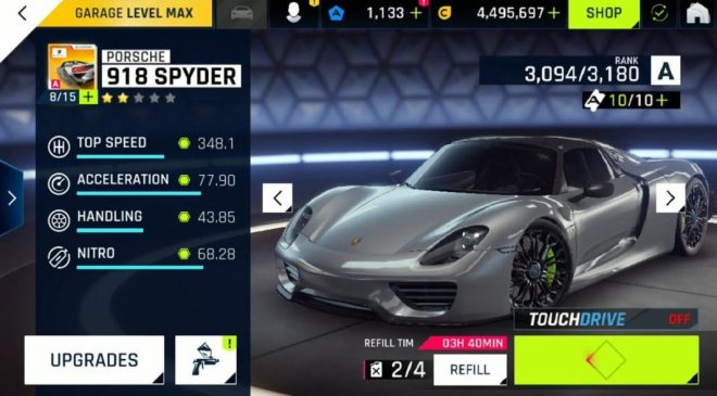 تحميل لعبة أسفلت 9 ليجندز Asphalt 9 Legends للكمبيوتر والموبايل مجانا