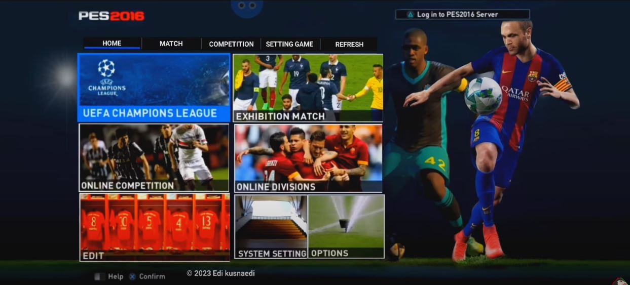 تحميل لعبة بيس 16 Pes 2016 Apk للاندرويد تعليق عربي مجانا