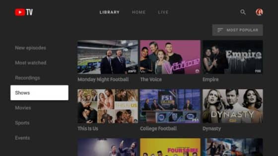 YouTube TV تحسن تجربة المشاهدين مع إطلاق ميزة Multiview الجديدة