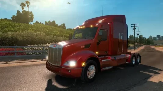 تحميل لعبة محاكي قيادة الشاحنات American Truck Simulator 2025 للكمبيوتر مجانا