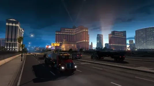 تحميل لعبة محاكي قيادة الشاحنات American Truck Simulator 2025 للكمبيوتر مجانا