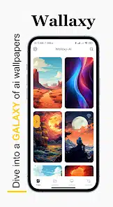 تحميل تطبيق Ai Wallpapers Wallaxy مهكر للاندرويد والايفون 2024 اخر اصدار مجانا