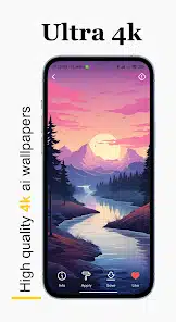 تحميل تطبيق Ai Wallpapers Wallaxy مهكر للاندرويد والايفون 2024 اخر اصدار مجانا