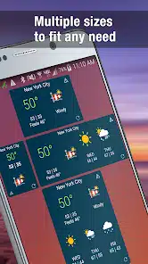 تحميل تطبيق Weather by WeatherBug للاندرويد والايفون 2024 اخر اصدار مجانا