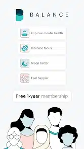 تحميل تطبيق Balance: Meditation & Sleep مهكر للاندرويد والايفون 2024 اخر اصدار مجانا
