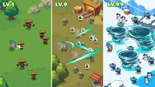 تحميل لعبة Guardian War: RPG Pixel Games مهكرة للاندرويد والايفون 2024 اخر اصدار مجانا