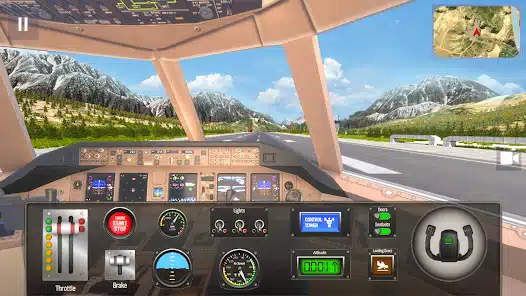 تحميل لعبة Pro Flight Simulator للاندرويد والايفون 2025 اخر اصدار مجانا