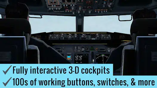 تحميل لعبة X-Plane Flight Simulator للاندرويد والايفون 2024 اخر اصدار مجانا