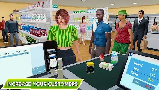 تحميل لعبة Store Management Simulator Apk محاكي السوبر ماركت للاندرويد والايفون 2024 اخر اصدار مجانا