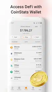 تحميل تطبيق Crypto Tracker - Coin Stats Apk مهكر للاندرويد والايفون 2024 اخر اصدار مجانا