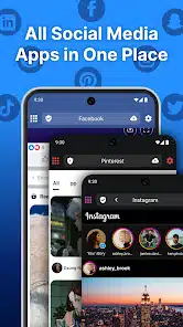 تحميل تطبيق متصفح Friendly Social Browser Apk مهكر للاندرويد والايفون 2024 اخر اصدار مجانا