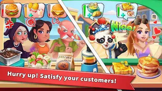 تحميل لعبة Rising Super Chef Apk مهكرة للاندرويد والايفون 2024 اخر اصدار مجانا