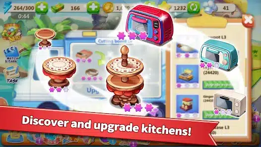 تحميل لعبة Rising Super Chef Apk مهكرة للاندرويد والايفون 2024 اخر اصدار مجانا