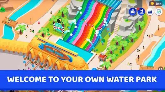 تحميل لعبة Idle Theme Park Tycoon مهكرة للاندرويد والايفون 2024 اخر اصدار مجانا