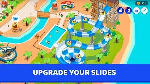 تحميل لعبة Idle Theme Park Tycoon مهكرة للاندرويد والايفون 2024 اخر اصدار مجانا