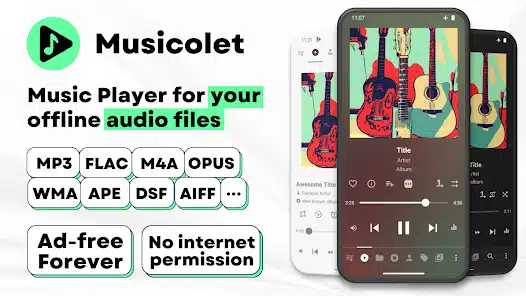 تحميل تطبيق Musicolet Music Player للاندرويد والايفون 2024 اخر اصدار مجانا