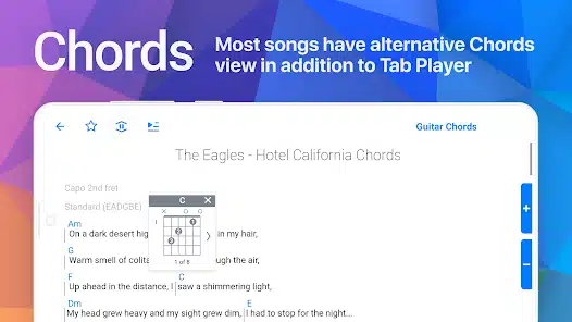 تحميل تطبيق Songsterr Guitar Tabs & Chords مهكر للاندرويد والايفون 2024 اخر اصدار مجانا