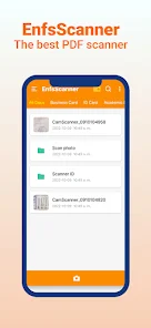 تحميل تطبيق EnfsScanner 2025 ماسح ضوئي ومحوّل مستندات مع دعم تقنية OCR لاستخراج النصوص