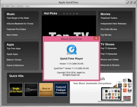 تحميل برنامج كويك تايم بلاير QuickTime Player 2025 للكمبيوتر مجانا