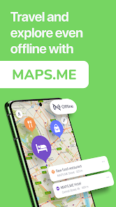 تحميل برنامج MAPS ME Apk مهكر للاندرويد والايفون 2024 اخر اصدار مجانا