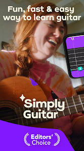 تحميل تطبيق Simply Guitar by JoyTunes مهكر للاندرويد والايفون 2024 اخر اصدار مجانا