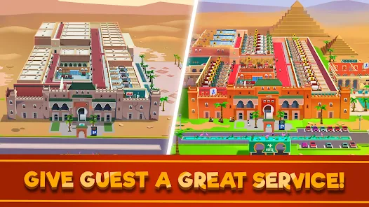 تحميل لعبة Hotel Empire Tycoon مهكرة للاندرويد والايفون 2024 اخر اصدار مجانا