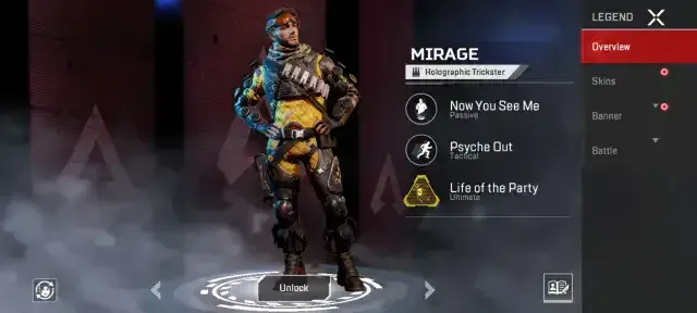 جميع شخصيات لعبة Apex Legends Mobile وقدراتهم داخل اللعبة