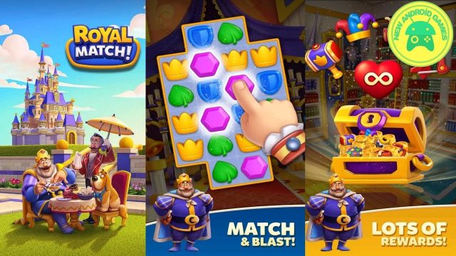 تحميل لعبة رويال ماتش Royal Match Apk مهكرة للاندرويد والايفون 2024 اخر اصدار مجانا