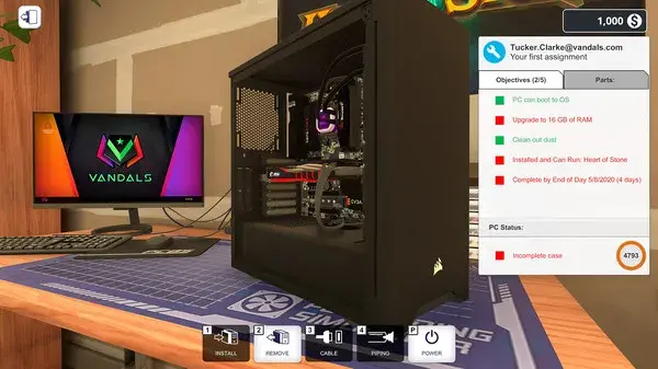 تحميل لعبة محاكي تركيب الكمبيوتر PC Building Simulator Esports Expansion 2025 كاملة مجانا