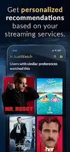 تحميل تطبيق JustWatch Apk مهكر للاندرويد والايفون 2024 اخر اصدار مجانا