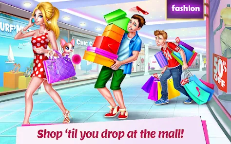 تحميل لعبة Shopping Mall Girl: Chic Game للاندرويد والايفون 2024 اخر اصدار مجانا