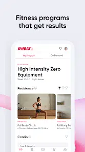 تحميل تطبيق Sweat: Fitness App For Women Pro مهكر للاندرويد والايفون 2024 اخر اصدار مجانا