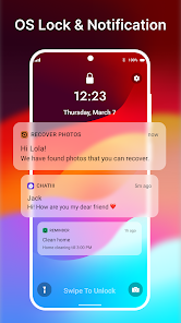 تحميل تطبيق iNotify – iOS Lock Screen مهكر للاندرويد والايفون 2024 اخر اصدار مجانا