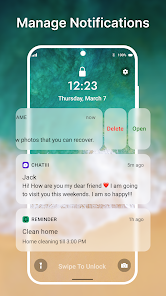 تحميل تطبيق iNotify – iOS Lock Screen مهكر للاندرويد والايفون 2024 اخر اصدار مجانا