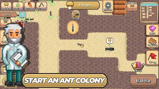 تنزيل لعبة Pocket Ants Apk مهكرة للاندرويد والايفون 2024 اخر اصدار مجانا