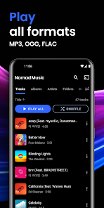 تحميل تطبيق Nomad Music Apk مهكر للاندرويد والايفون 2024 اخر اصدار مجانا