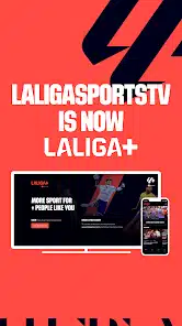 تحميل تطبيق LALIGA+ Live Sports Apk للاندرويد والايفون 2024 اخر اصدار مجانا