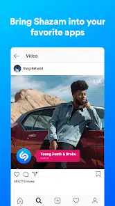 تنزيل برنامج شازام Shazam Apk مهكر للاندرويد والايفون 2024 اخر اصدار مجانا