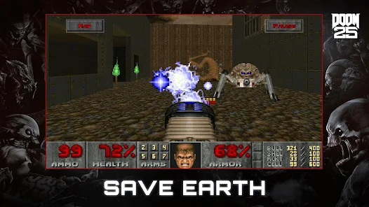 تحميل لعبة DOOM II Apk مهكرة للاندرويد والايفون 2024 اخر اصدار مجانا