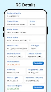 تحميل تطبيق RTO Vehicle Information مهكر للاندرويد والايفون 2024 اخر اصدار مجانا