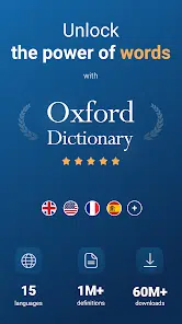 تحميل برنامج Oxford Dictionary of English Premium مهكر للاندرويد والايفون 2024 اخر اصدار مجانا
