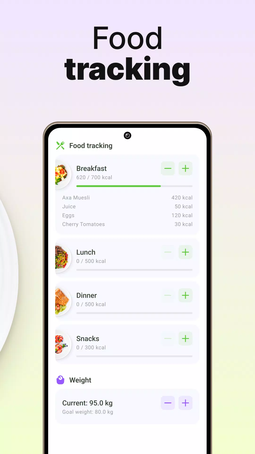 تحميل تطبيق Calorie Counter: Food Tracker مهكر للاندرويد والايفون 2024 اخر اصدار مجانا