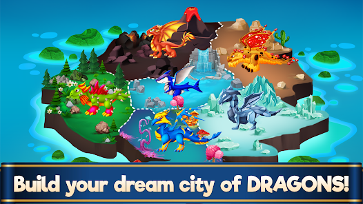 تحميل لعبة Dragon Paradise City مهكرة للاندرويد والايفون 2024 اخر اصدار مجانا