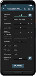 تحميل تطبيق Lighting Calculations مهكر للاندرويد والايفون 2024 اخر اصدار مجانا