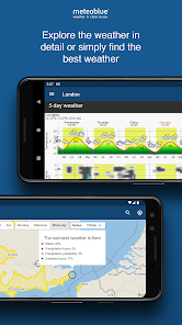 تحميل تطبيق Meteoblue مهكر للاندرويد والايفون 2024 اخر اصدار مجانا