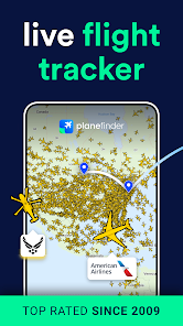 تحميل تطبيق Plane Finder - Flight Tracker مهكر للاندرويد والايفون 2024 اخر اصدار مجانا