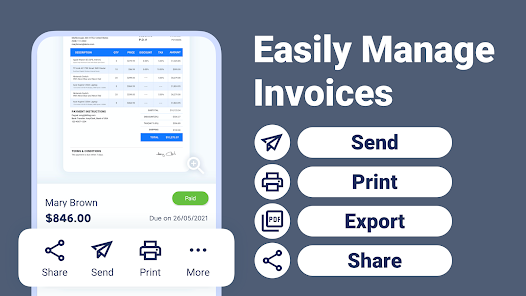 تحميل تطبيق My Invoice Generator & Invoice مهكر Apk للاندرويد والايفون 2025 اخر اصدار مجانا