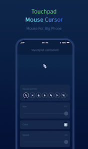 تحميل تطبيق Mouse Cursor Touchpad مهكر للاندرويد والايفون 2024 اخر اصدار مجانا