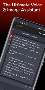 تحميل تطبيق VoiceGPT Assistant للاندرويد والايفون 2024 اخر اصدار مجانا